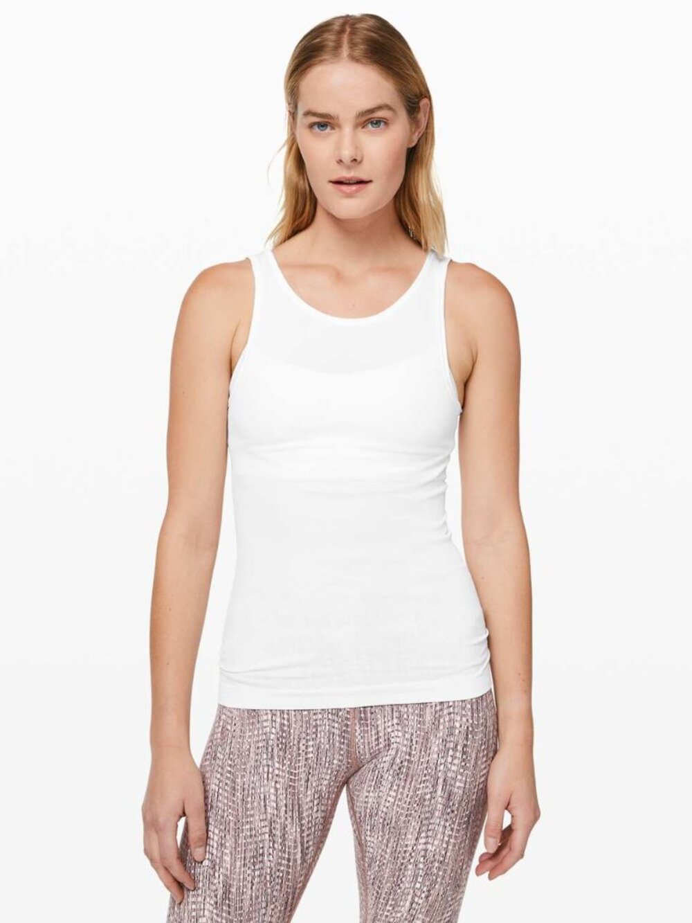 Lululemon Seek Simplicity Tank White - Size 12 - NEW WITH TAGS - Reverse look